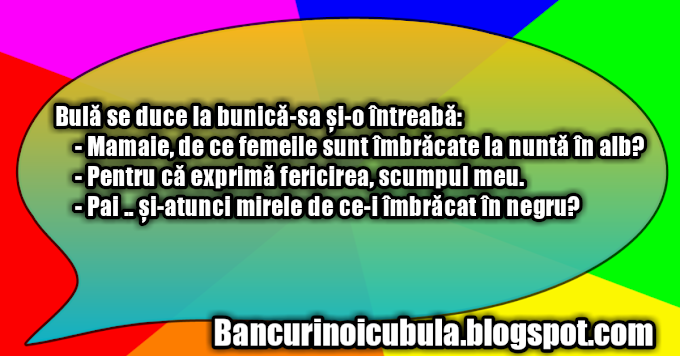 Bula se duce la bunica-sa si o intreaba