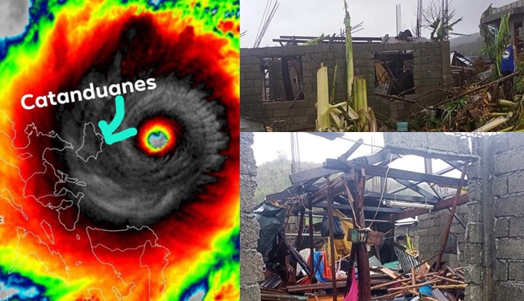 Catanduanes Update: Super Typhoon Rolly onslaught
