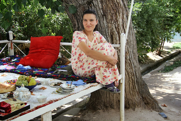 Tadjikistan, Douchanbé, Buvak, tapshan, tapchane, © L. Gigout, 2012