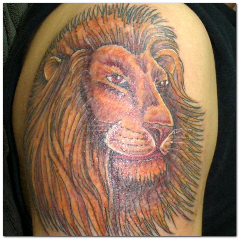 Kat Von D of Miami Ink @ Kings Avenue Tattoo Miami Ink Tattoo Gallery: Lion 