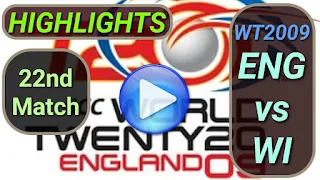 ENG vs WI 22nd Match