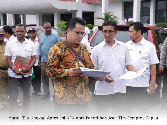 Maruli Tua Ungkap Apresiasi KPK Atas Penertiban Aset Tim Pemprov Papua