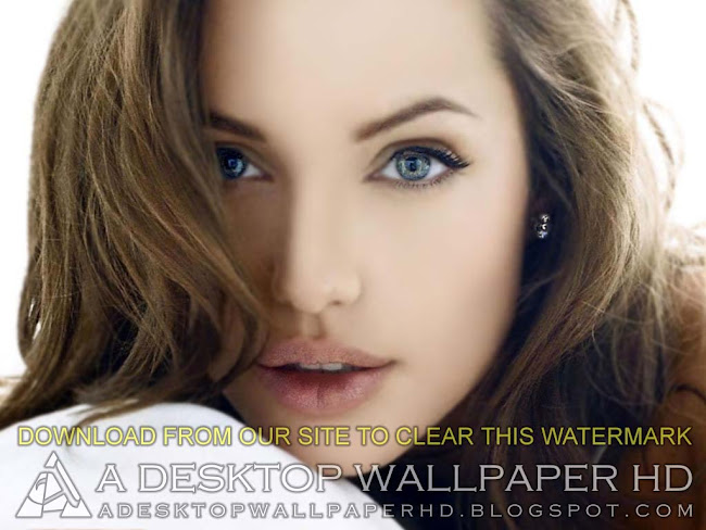 Angelina Jolie Close Up Desktop Wallpaper HD