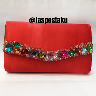 Tas Pesta Merah Red