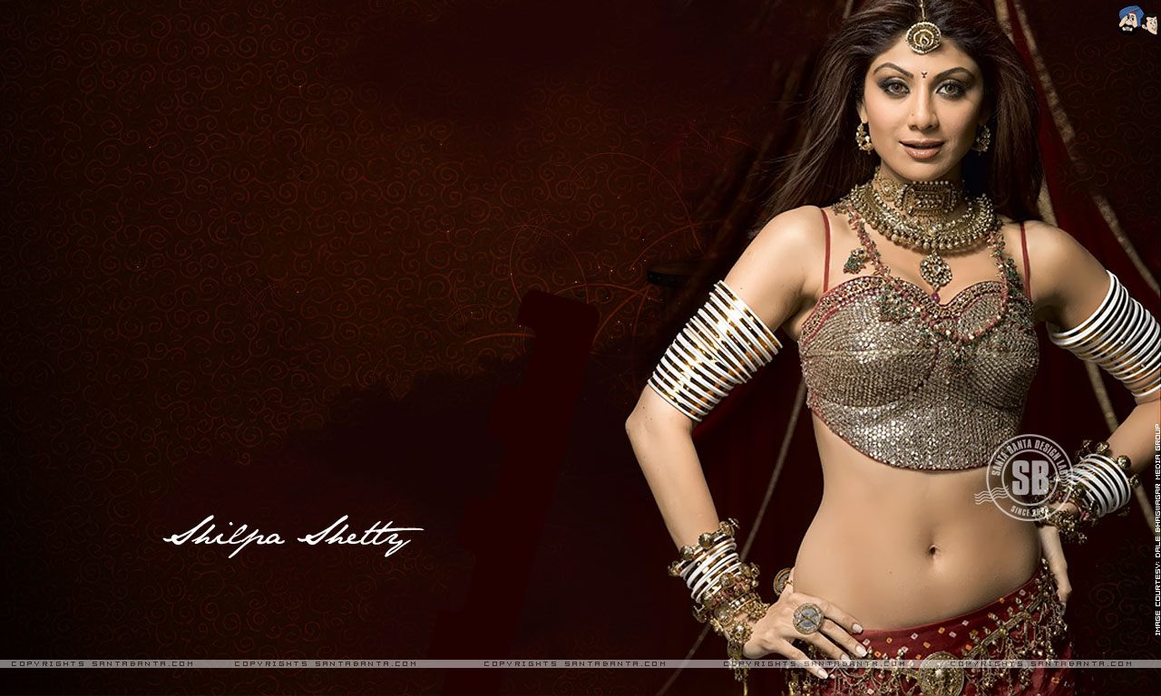 Sexy Actress Shilpa Shetty Hot Wallpaper Gallery