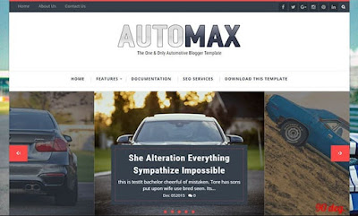 Automax Blogger Template