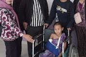 Elly Wahyuni Berikan Bantuan Korban Kecelakaan Terlindas Truk, Keluarga Ucapkan Terimakasih