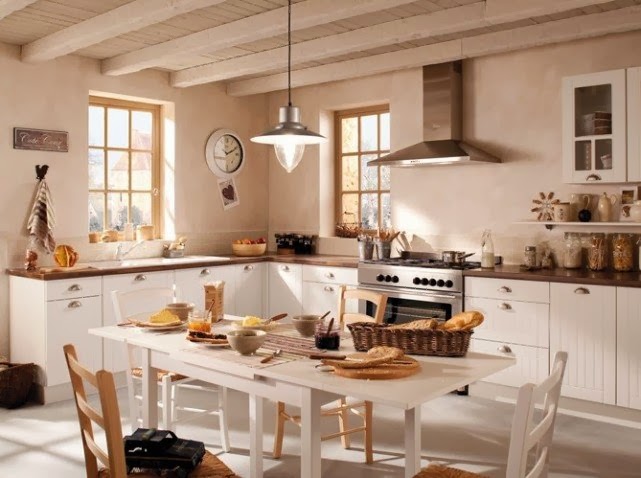 COCINA DE ESTILO CAMPESTRE MODERNO FOTOS  - fotos de muebles de cocina estilo campo