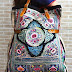 Fashionable boho chic's bag 