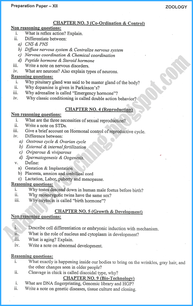 zoology-12th-adamjee-coaching-guess-paper-2018-science-group