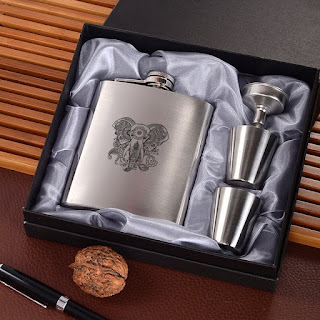 personalized flask