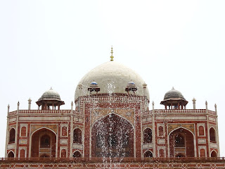 Fountain View of Char Bagh at Humayun’s Tomb