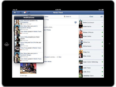 Facebook for iPad app