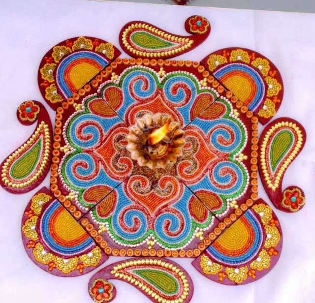 Diwali Rangoli HD Wallpaper Free