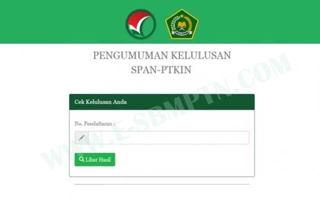 Cara Cek Pengumuman SPAN PTKIN