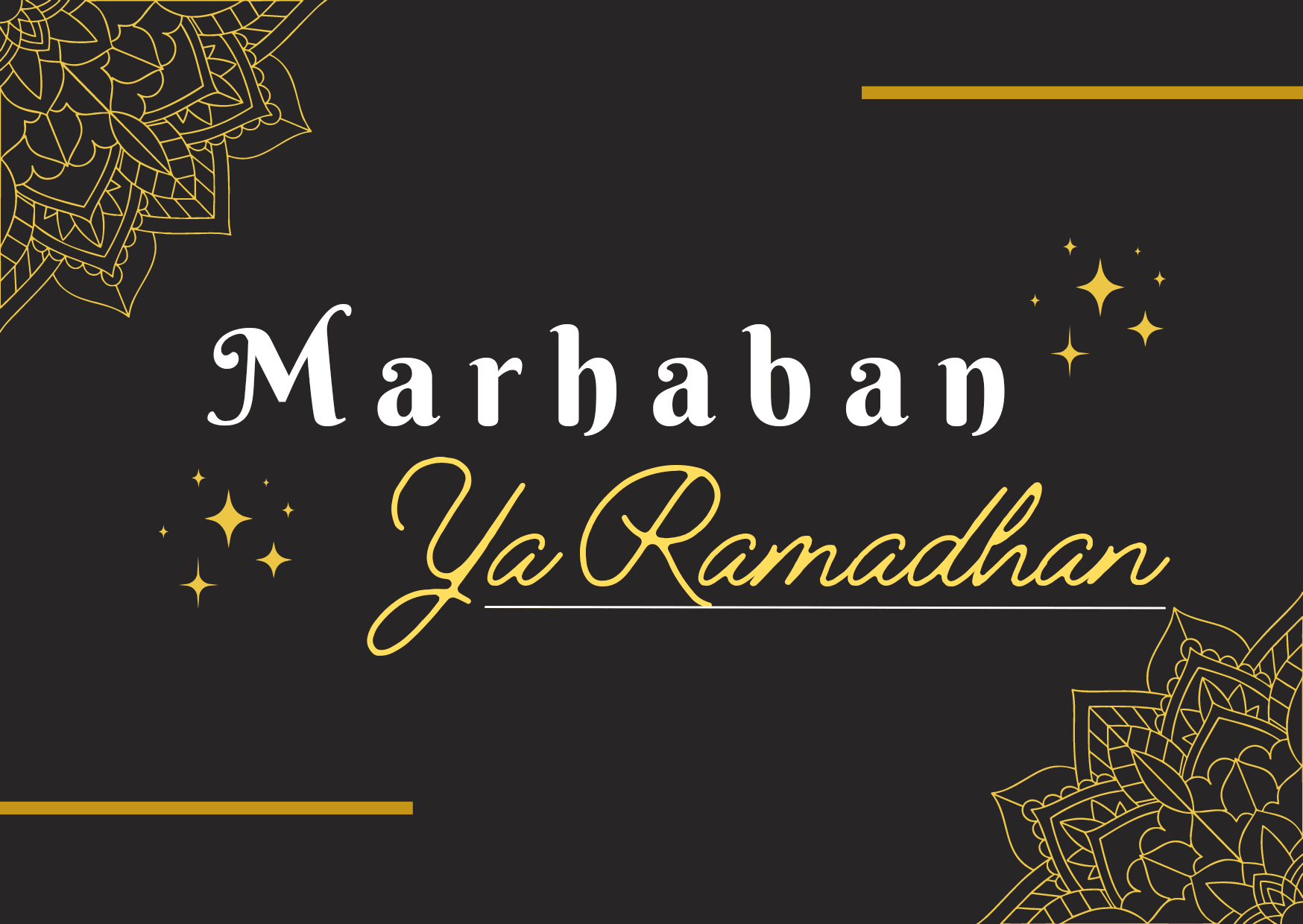 Marhaban Ya Syahru Ramadhan