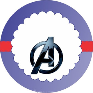 The Avengers Toppers or Free Printable Candy Bar Labels.