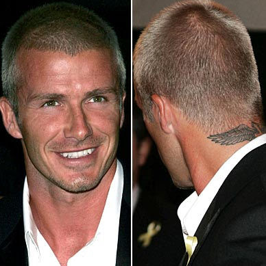 david beckhams tattoos