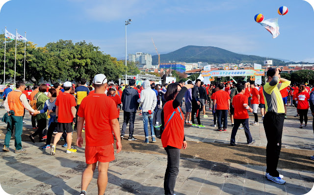 Pulau Jeju di bab selatan Negara Korea Selatan ini sudah  Menggigil di Jeju Mandarin International Marathon