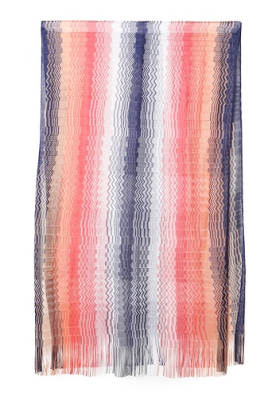 missoni scarf pink knit wool stole 