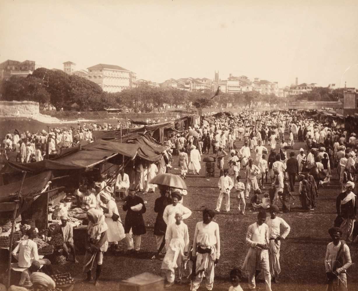 Koli Community Festival [Nariyal/Narali Poornima (Coconut Festival)], Mumbai (Bombay), Maharashtra, India | Rare & Old Vintage Photos (1870)