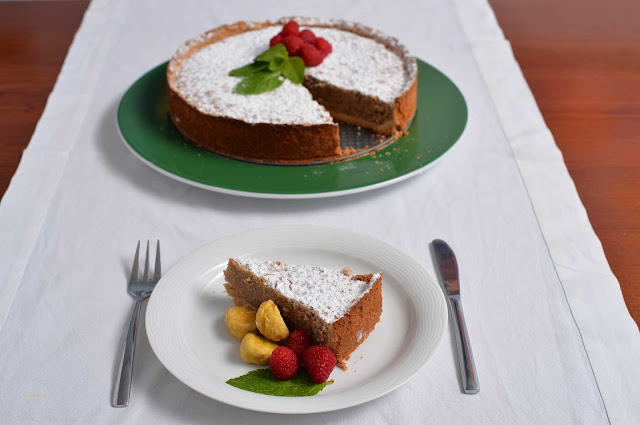 chestnut cake recipe pastel de castañas receta autumn fall otoño