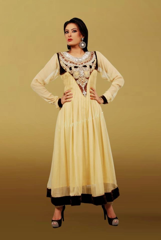 Islamabad Fashion New Stylish Dresses Collection 2014 Eid 