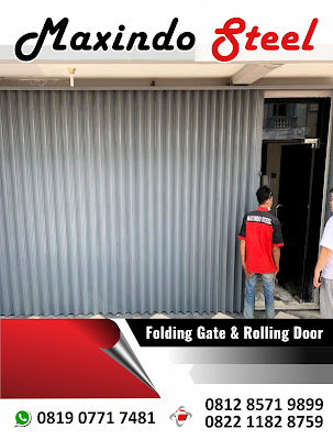 Folding gate murah di hegarmukti bekasi