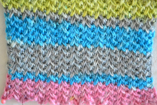 Spine Knit Stitch Pattern Tutorial