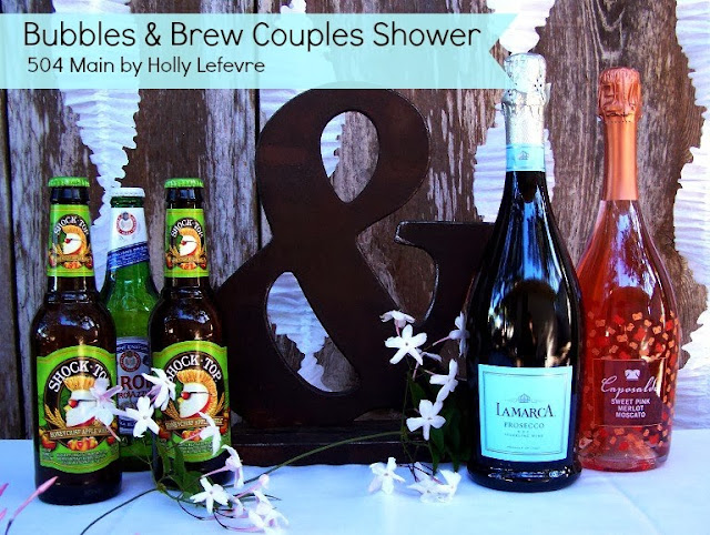Bubbles and Brew Shower #TargetWedding 504 Main by Holly Lefevre