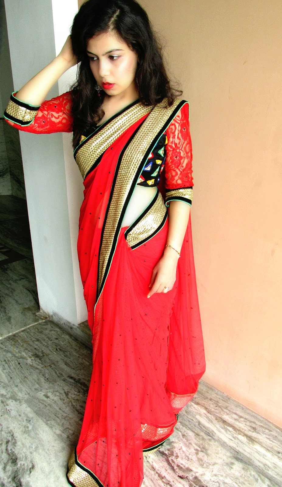 Tall Girls Saree Hacks That You Must Know If You Are a Tall Girl