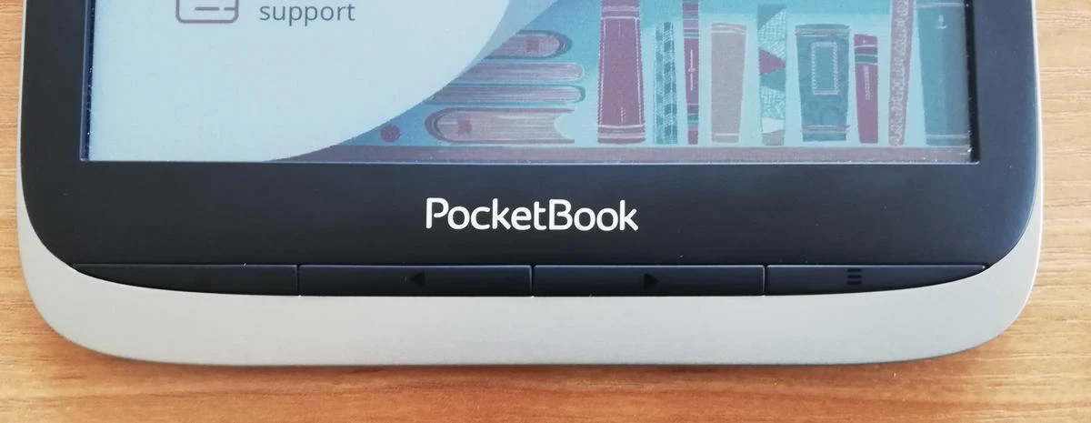 Fizyczne przyciski w PocketBook InkPad Color - zdjęcie