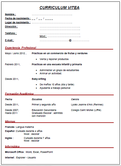 Mobilité internationale : Live your dream ! ;): Projet Lucile