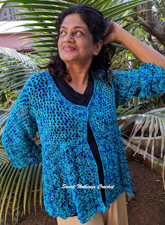COQUILLE BOLERO - free crochet pattern from Sweet Nothings Crochet