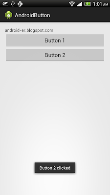 Simple example of Button