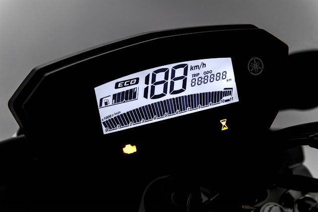 fazer 250cc 2016 novo painel