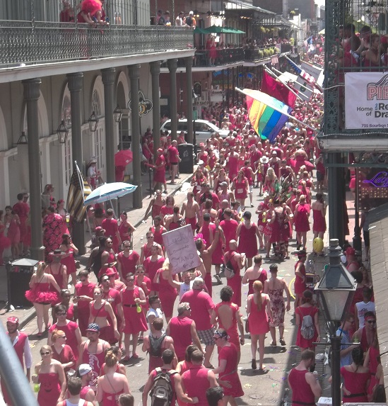 New Orleans 2015 Red Dress Run!