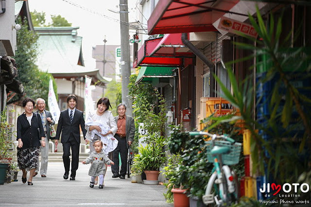 高濱神社でのお宮参り出張撮影