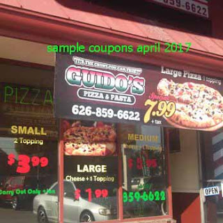 free Guidos Pizza coupons for april 2017
