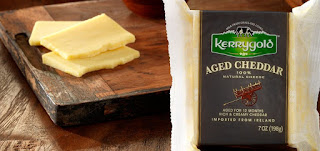 Irish cheese with grass fed cows
