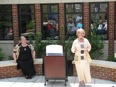 MCPL Director Sue Hays and Library Board President Kim Klouse