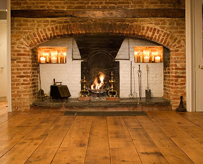 Classic Living Room With Inglenook Fireplace