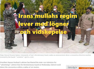 Irans mullahs regim lever med lögner och vidskepelse