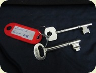 Keys to my room & office