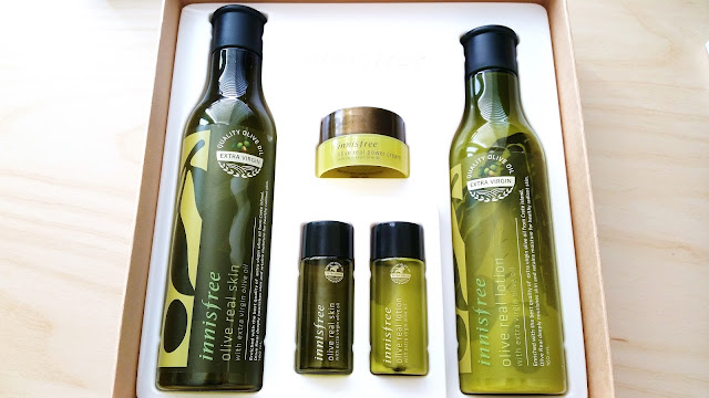Innisfree Olive Real Special Care Set