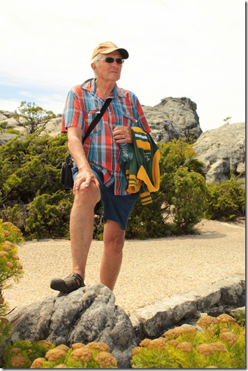 Brian on Table mountain 2