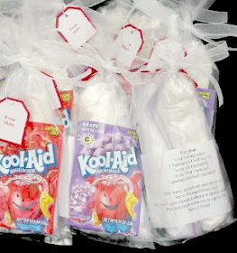 Playdough Kool-Aid Valentine packages