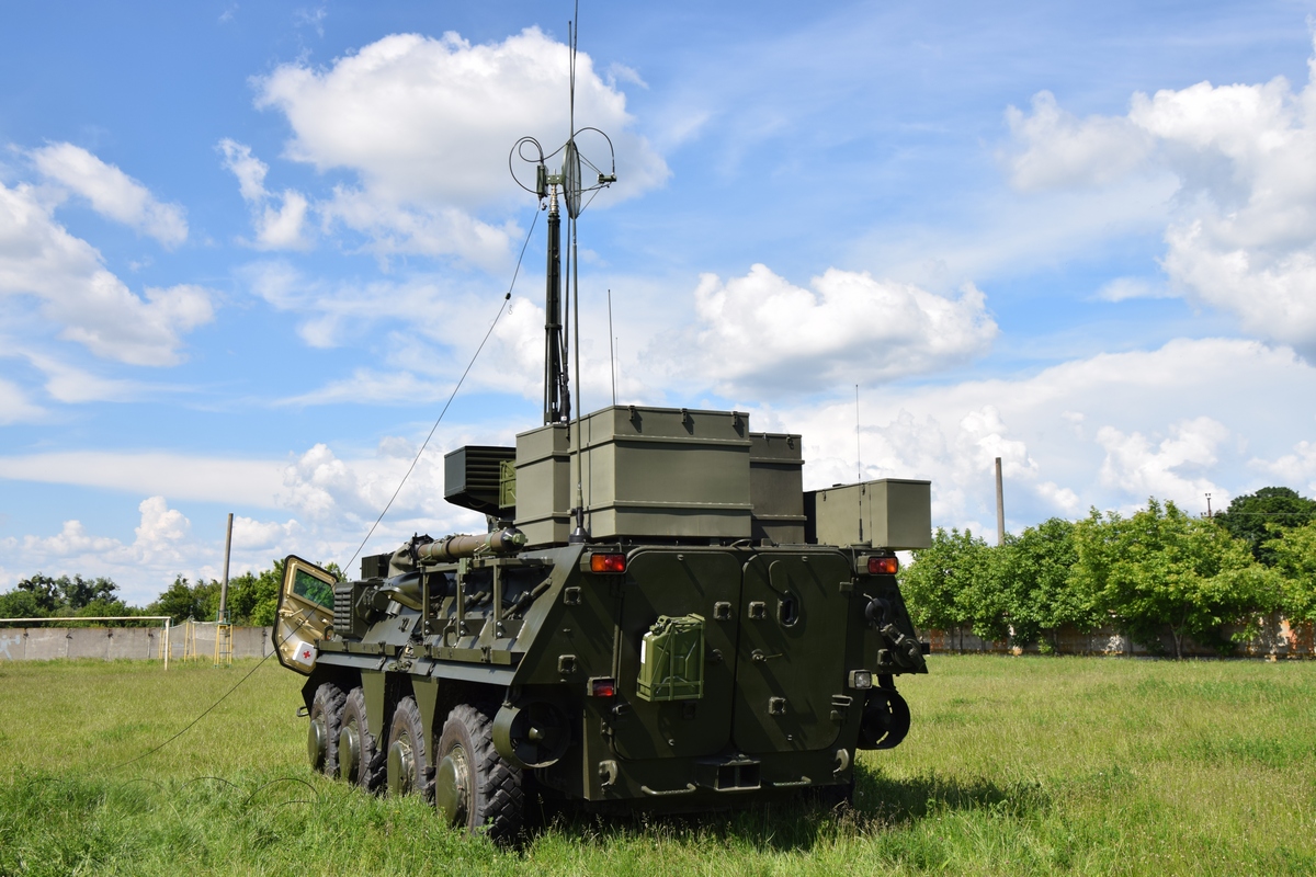 Командно-штабна машина К-1450-02 на базі БТР-4Е