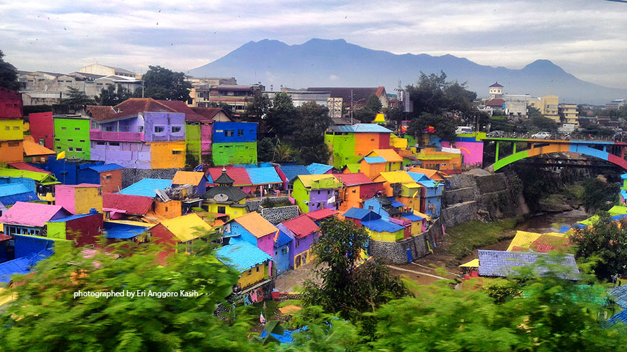 Kampung Jodipan yang Warna Warni di Kota Malang, Wisata 