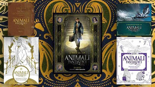 “Animali fantastici e dove trovarli”, cinque libri per scoprire il film